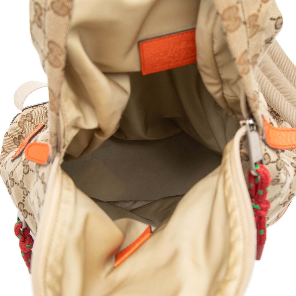 Pre-Loved Gucci The North Face Medium GG Canvas Backpack - Picture 4 of 8